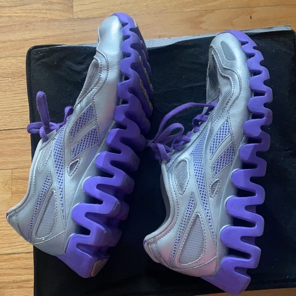 Reebok Zig Grey and Purple - Picture 3 of 6